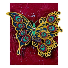 Spellbinders Dies - Peacock Butterfly